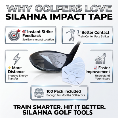 SILAHNA Driver Impact Tapes™ | 100 Pack