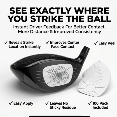 SILAHNA Driver Impact Tapes™ | 100 Pack