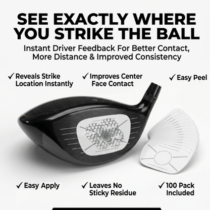 SILAHNA Driver Impact Tapes™ | 100 Pack